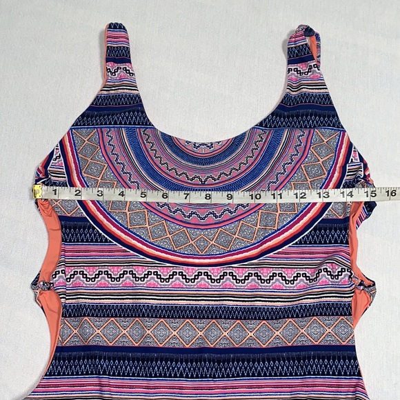 Red Carter Boho Festival One Piece L - Picture 6 of 11